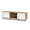Porta TV Bollo 2 colore rovere e bianco - immagine 4