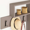 Appendiabiti da parete Game light mocha - immagine 3