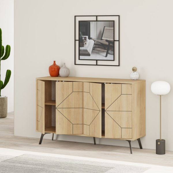 Madia 4 ante Dune colore rovere - immagine 3