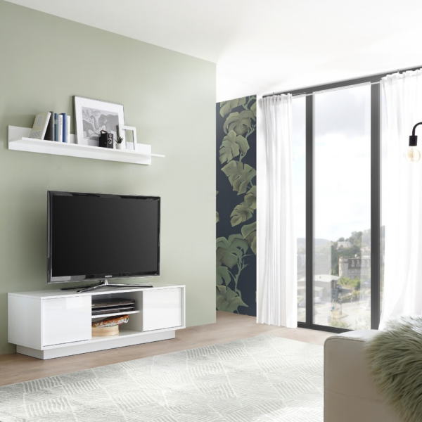 Base tv Ice colore bianco lucido - immagine 4