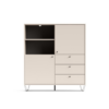 Credenza Aldo 6 con 2 ante e 3 cassetti colore cashmere - immagine 2