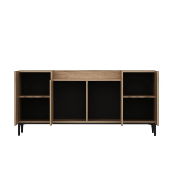 Madia Ellaria 4 ante noce 160x42x75h - immagine 7