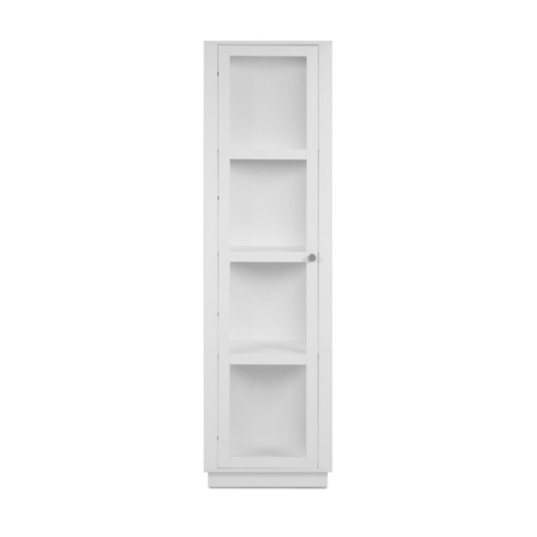 Vetrina Arles 52A con 4 scomparti colore bianco - immagine 5