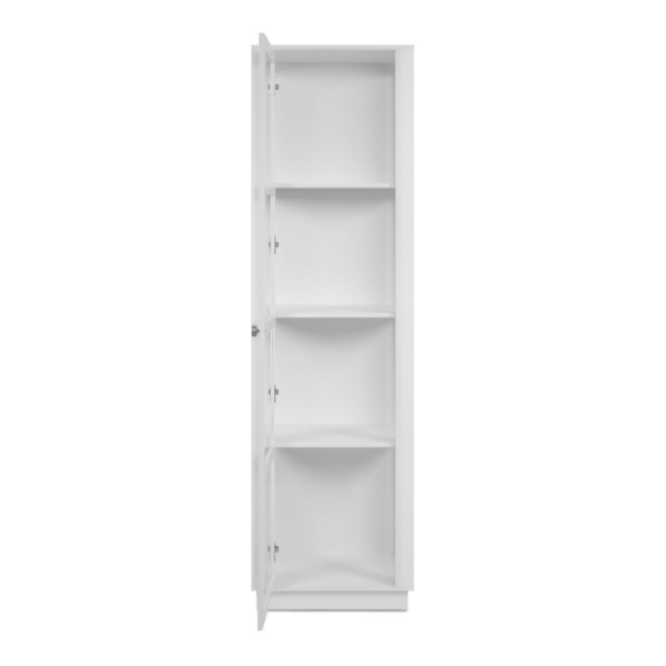 Vetrina Arles 52A con 4 scomparti colore bianco - immagine 7
