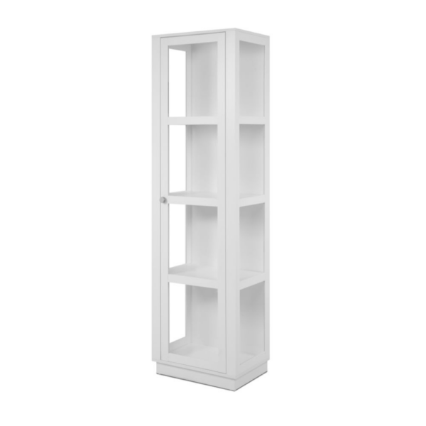 Vetrina Arles 52A con 4 scomparti colore bianco - immagine 9