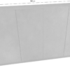 Credenza Vega 160 - 4 ante - Bianco Lucido - immagine 4
