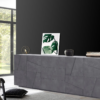 Credenza Ping 220 - 4 ante/3 cassetti - Ardesia