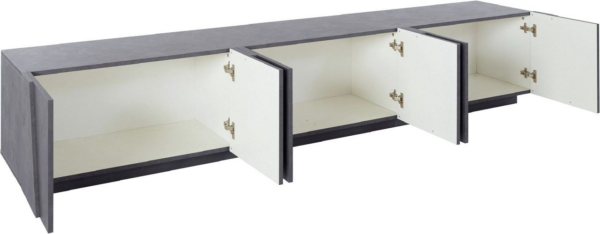 Mobile Porta TV Ping 240 - 6 ante - Ardesia - immagine 2