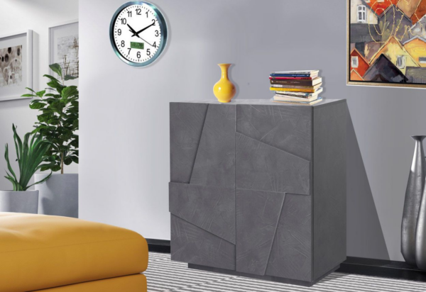 Credenza Ping 80 - 2 ante - Ardesia