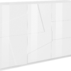 Credenza Ping 140 - 2 ante/3 cassetti - Bianco Lucido - immagine 4