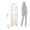 LIBRERIA con 4 ripiani Varm - immagine 6