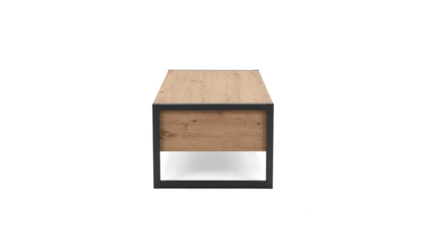 Tavolino da salotto Denver 55 L100xP55XH40 quercia antracite - immagine 3