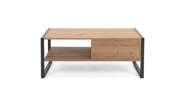 Tavolino da salotto Denver 55 L100xP55XH40 quercia antracite - immagine 6