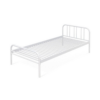 Letto singolo Genoa in metallo bianco - immagine 2
