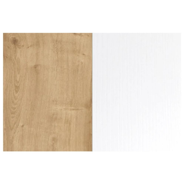 Parete attrezzata Kombat 260 rovere bianco larice - immagine 3