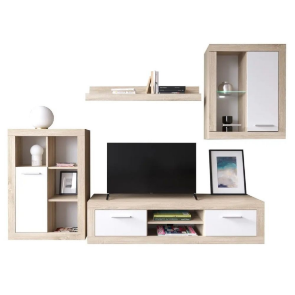 Soggiorno Shark mini rovere sonoma e bianco 227 - immagine 2