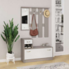 Mobile ingresso Rudolf bianco light mocha - immagine 3