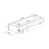 Letto singolo 1004 Blanco con cassettone estraibile - immagine 4
