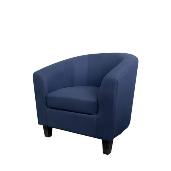 Poltrona Halong tessuto blu - immagine 5