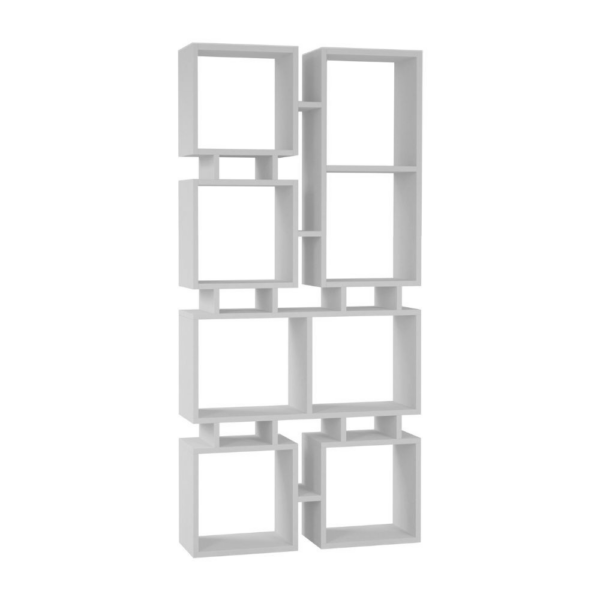 Libreria bifacciale Rail bianco 79x166,5 - immagine 2
