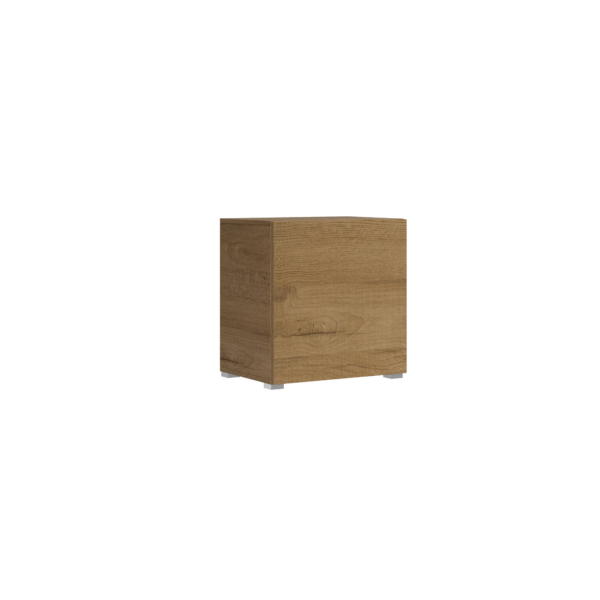 Base a terra L.60 H.60 P.39,2 con piedini sx-dx